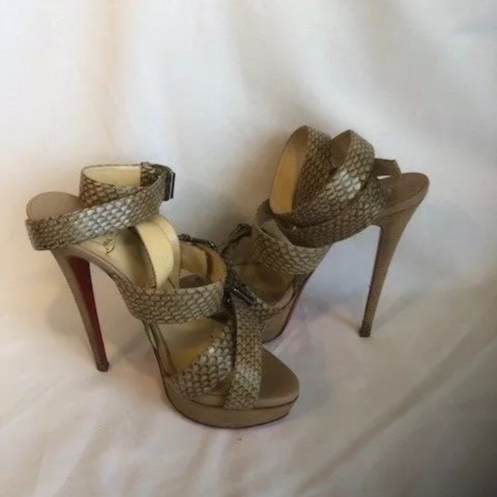 Christian Louboutin Snakeskin heels